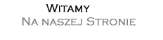 Wiatamy na naszej stronie